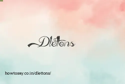 Dlettons