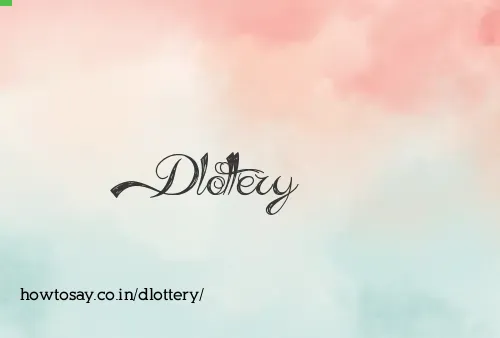 Dlottery