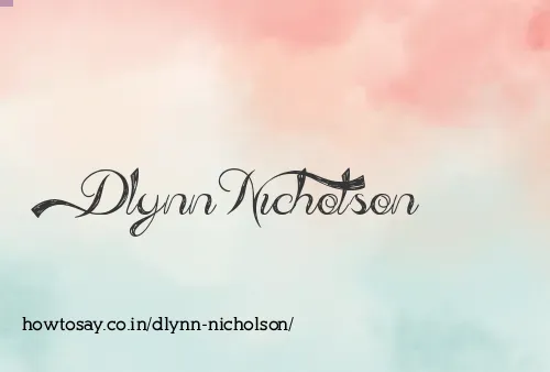 Dlynn Nicholson