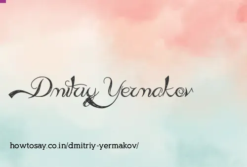 Dmitriy Yermakov