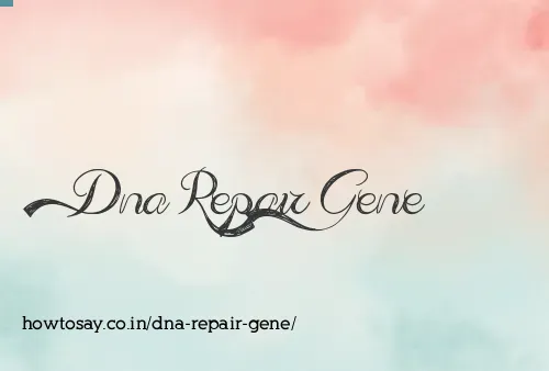 Dna Repair Gene