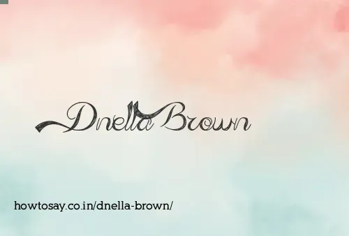 Dnella Brown