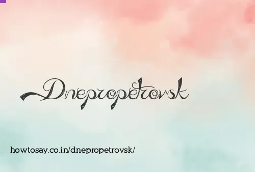 Dnepropetrovsk