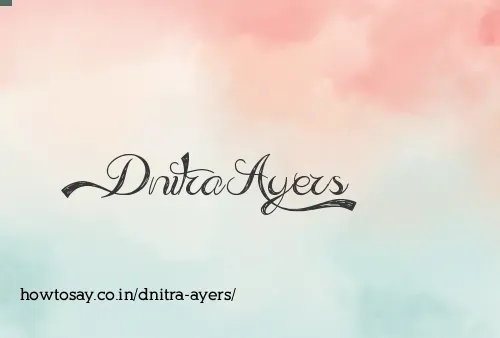 Dnitra Ayers