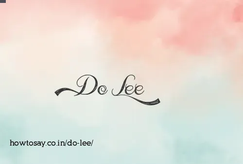 Do Lee