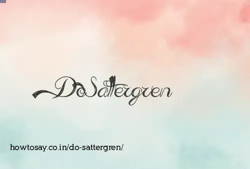 Do Sattergren