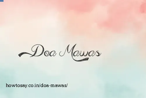 Doa Mawas