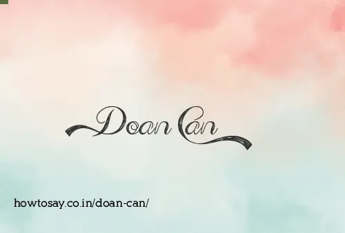 Doan Can