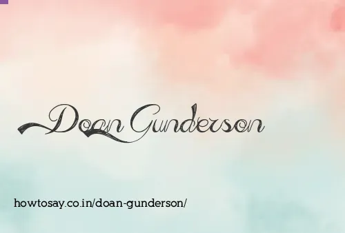 Doan Gunderson