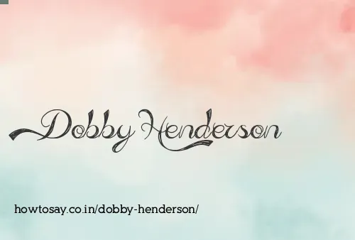 Dobby Henderson