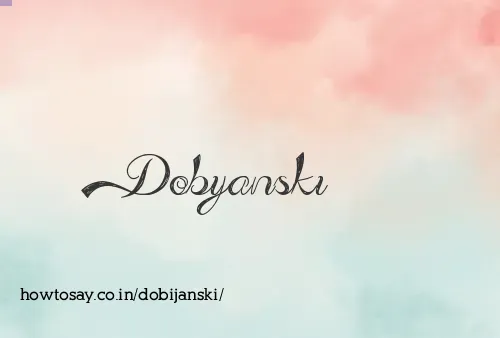 Dobijanski