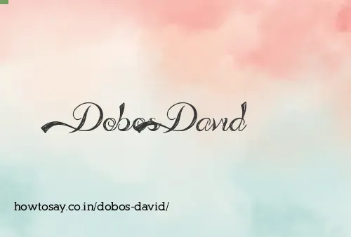 Dobos David