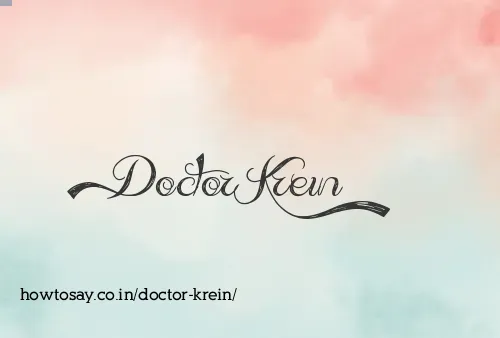 Doctor Krein