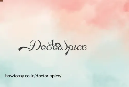 Doctor Spice