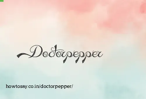 Doctorpepper