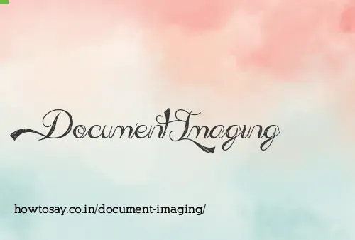 Document Imaging