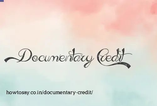 Documentary Credit