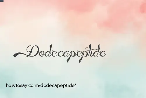 Dodecapeptide