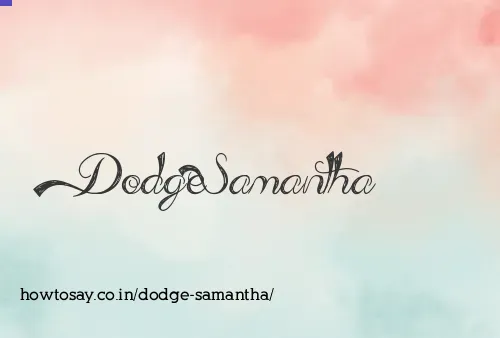 Dodge Samantha