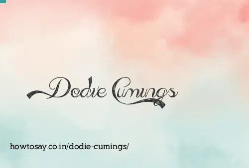 Dodie Cumings