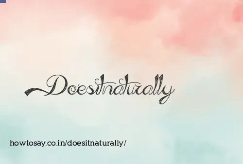 Doesitnaturally