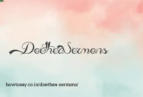 Doethea Sermons