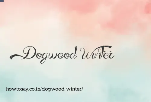 Dogwood Winter