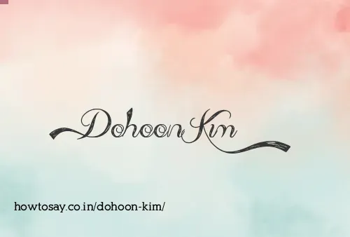 Dohoon Kim