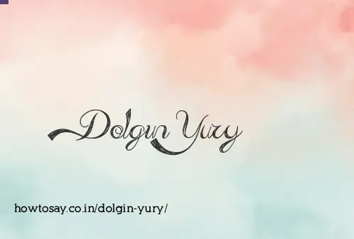 Dolgin Yury
