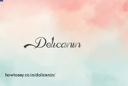 Dolicanin