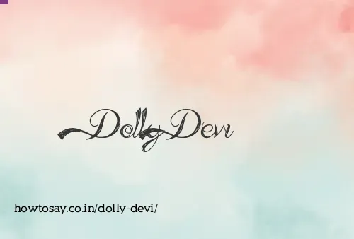 Dolly Devi
