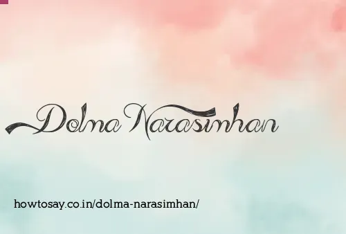 Dolma Narasimhan