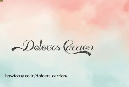 Doloers Carrion