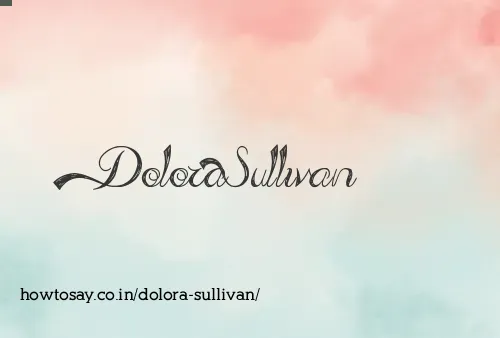 Dolora Sullivan
