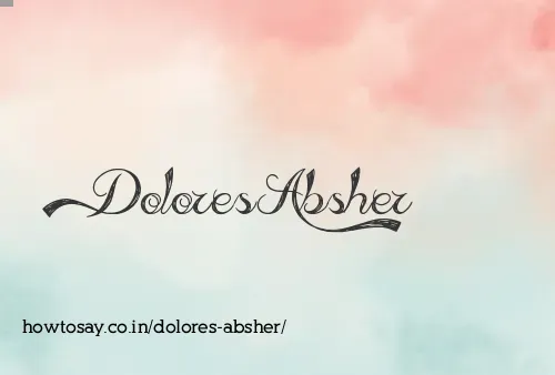 Dolores Absher