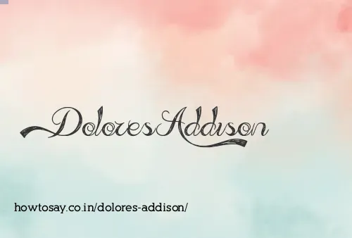 Dolores Addison
