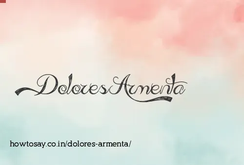 Dolores Armenta