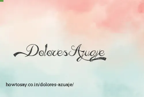 Dolores Azuaje
