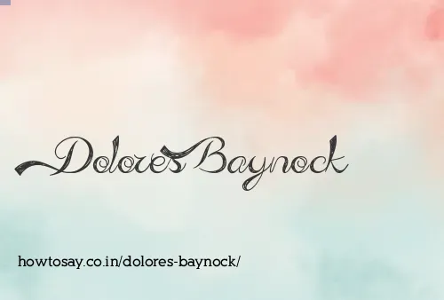 Dolores Baynock