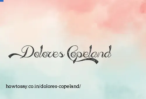 Dolores Copeland