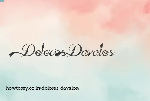 Dolores Davalos