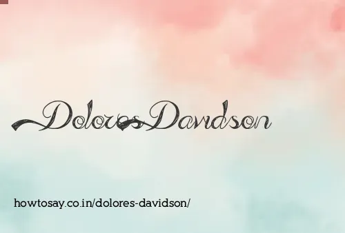 Dolores Davidson