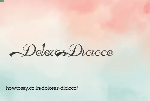Dolores Dicicco