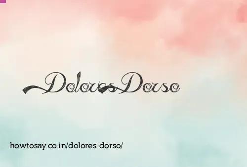 Dolores Dorso