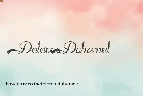 Dolores Duhamel