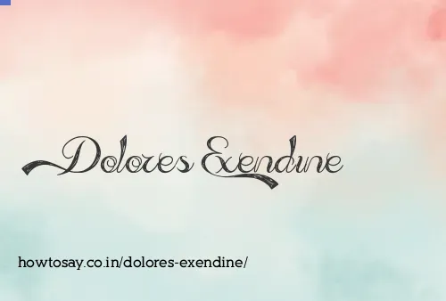 Dolores Exendine
