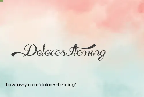 Dolores Fleming