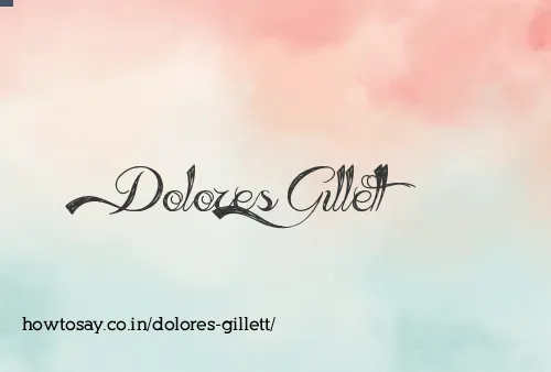 Dolores Gillett
