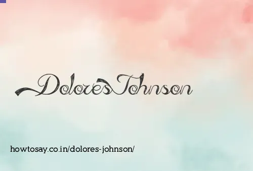 Dolores Johnson