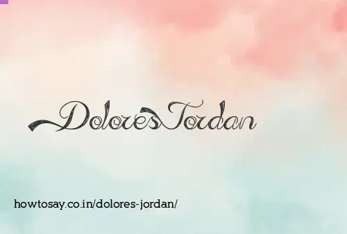 Dolores Jordan